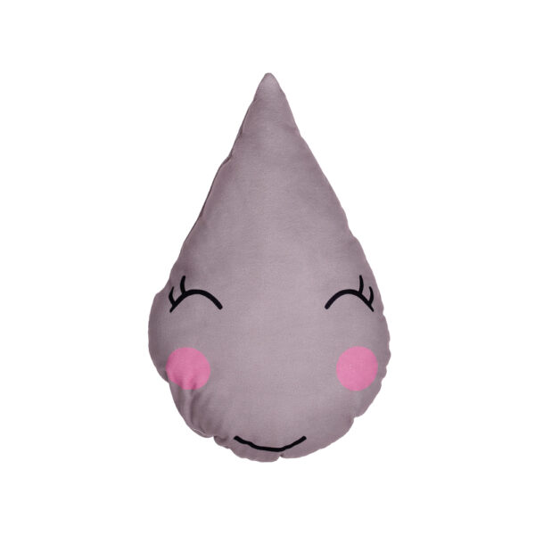 Μαξιλάρι Διακοσμητικό Drop Grey 40x25cm