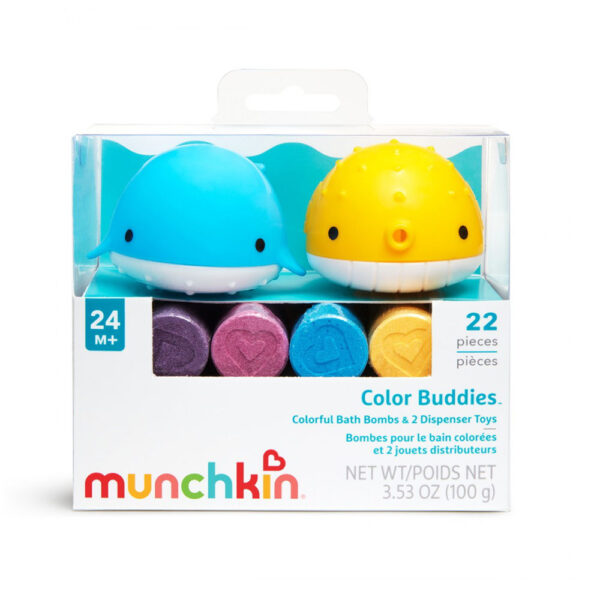 Χρωματιστά Buth Bombs Munchkin Color Buddies 24m+