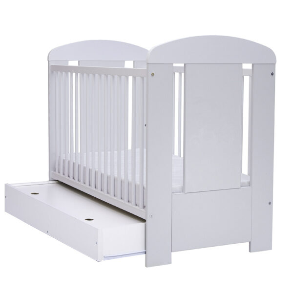 *ΠΡΟΣΦΟΡΑ* Κούνια Μωρού Motherbaby White με Συρτάρι 0-3 ετών