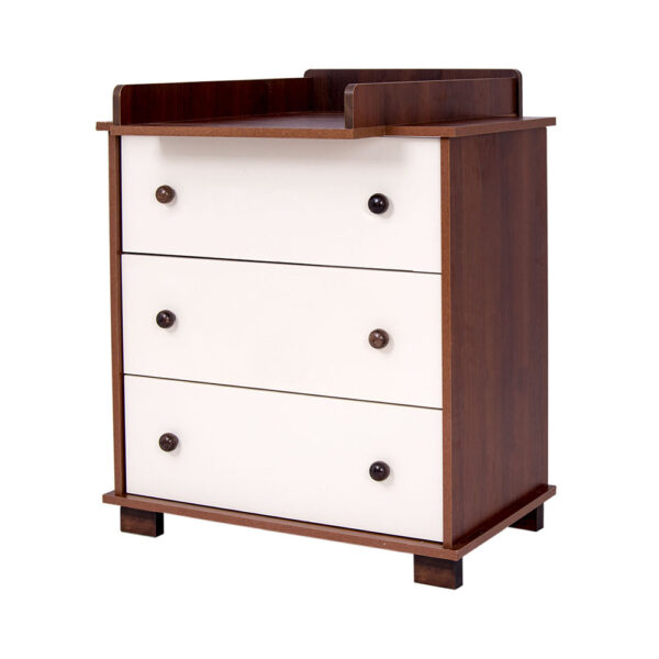 Συρταριέρα Αλλαξιέρα Motherbaby Drw Dark Nut/ Ecru 48x83x90