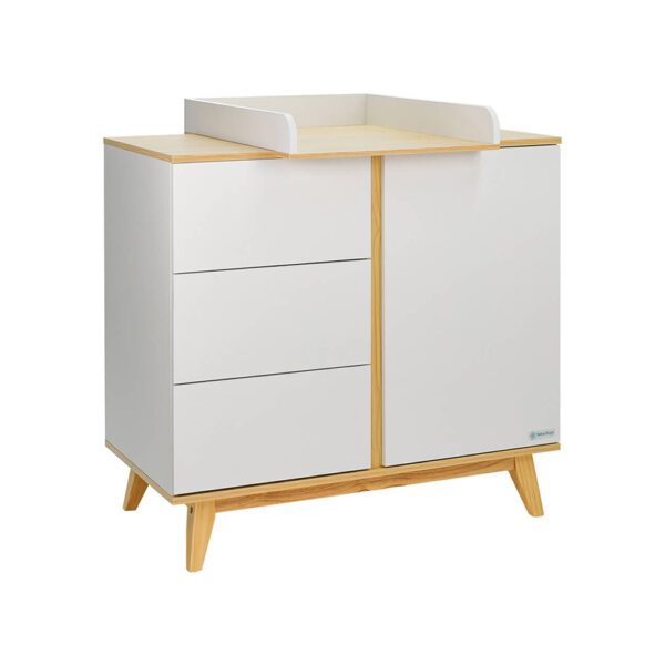 Bebe Stars Συρταριέρα Αλλαξιέρα Cappuccino 90x53x88