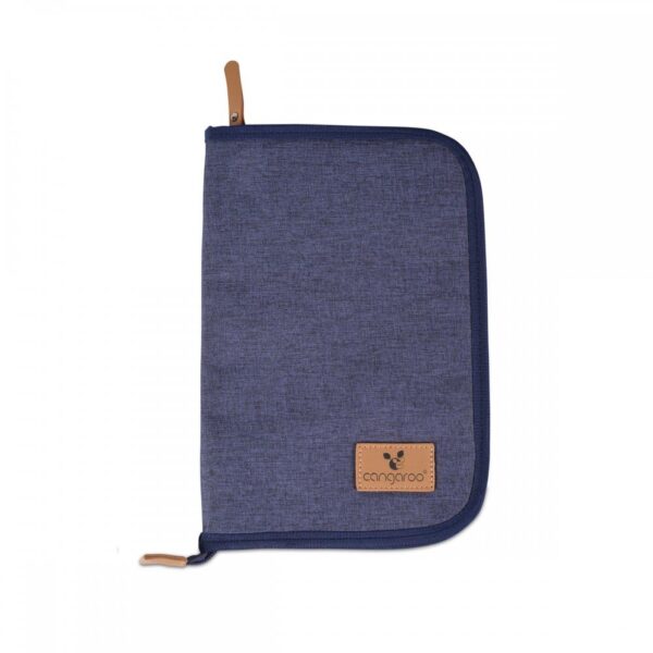 Θήκη Βιβλιαρίου Υγείας Cangaroo Liam Blue