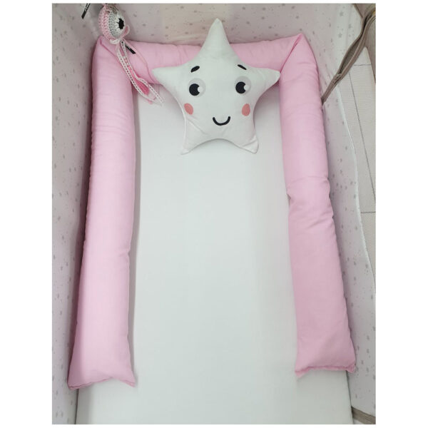 Πάντα Λίκνο Ροζ 180x10εκ