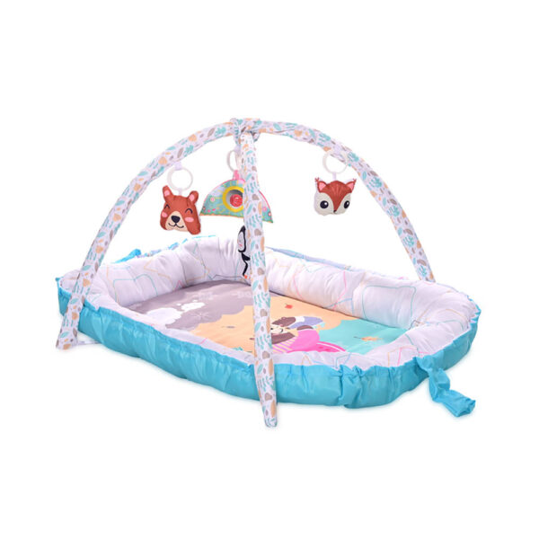 Γυμναστήριο Φωλιά Lorelli Baby Nest Blue 0m+