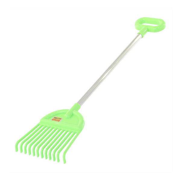 Τσουγκράνα Παραλίας Polesie 41111 Πράσινο με Χερούλι Αλουμινίου 3 ετών +