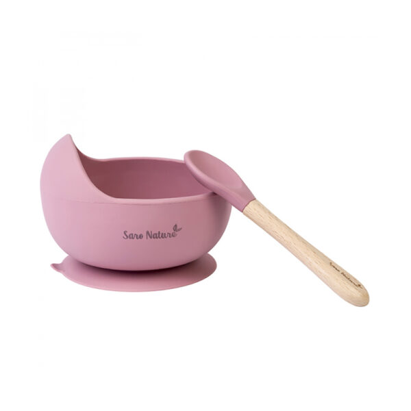 Σετ Φαγητού Saro Eco Friendly Nordic Pink 4m+