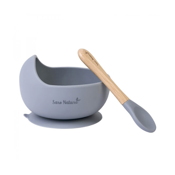 Σετ Φαγητού Saro Eco Friendly Nordic Blue Grey 4m+