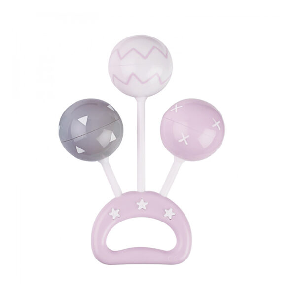 Η Πρώτη μου Κουδουνίστρα Saro Pink Balls 0Μ+