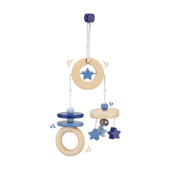 Κρεμαστό Παιχνίδι Απασχόλησης Selecta Asterisk Μπλε 0m+