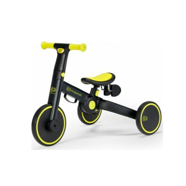 Πτυσσόμενο Τρίκυκλο Ποδήλατο Kinderkraft 4Trike Black Volt