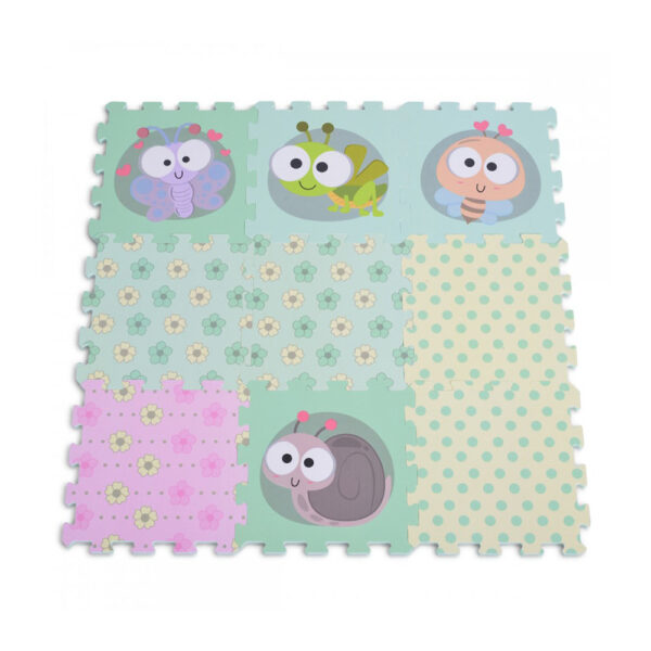 Χαλί Πάζλ Moni 3082 Insect World 9τεμ.10μηνών+