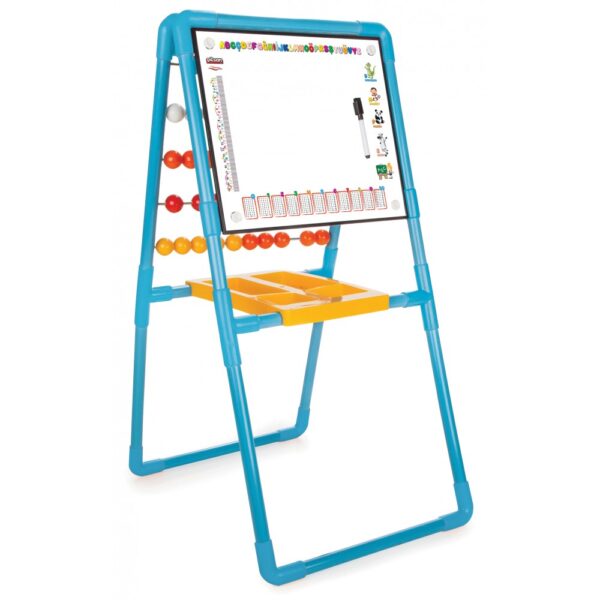 Πίνακας Ζωγραφικής με Άβακα Pilsan Drawing Board with Abacus Blue 3 ετών+