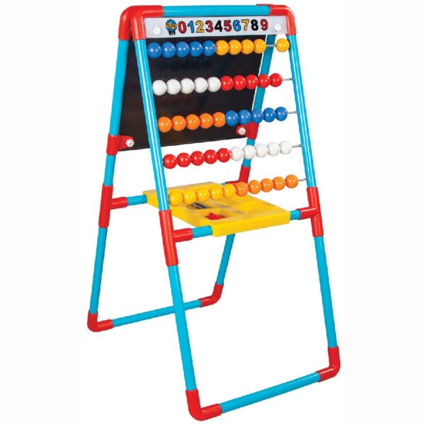 Πίνακας Ζωγραφικής με Άβακα Pilsan Drawing Board with Abacus Red 3 ετών+