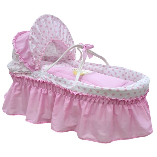Καλαθούνα Motherbaby Αρλεκίνος Ροζ 0-6 μηνών