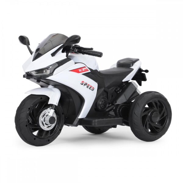 Ηλεκτροκίνητο Μηχανάκι Βο Motor Hurricane White 3ετών+