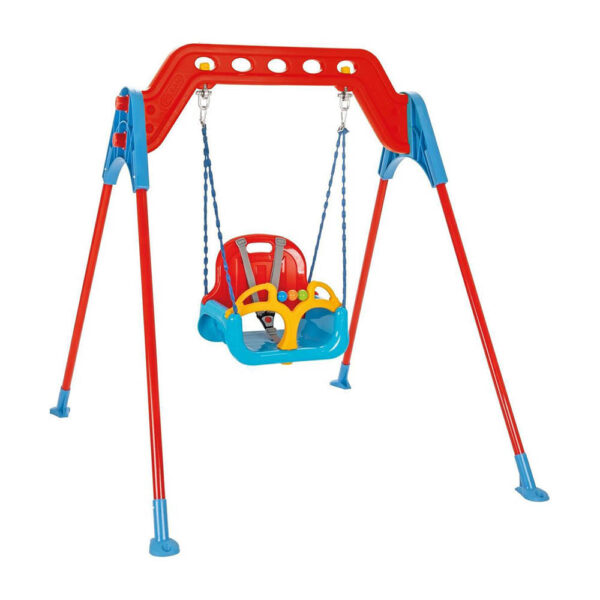 Κούνια Εξωτερικού Χώρου Pilsan 07968 Red Metal Frame με Αλυσίδα 12m+