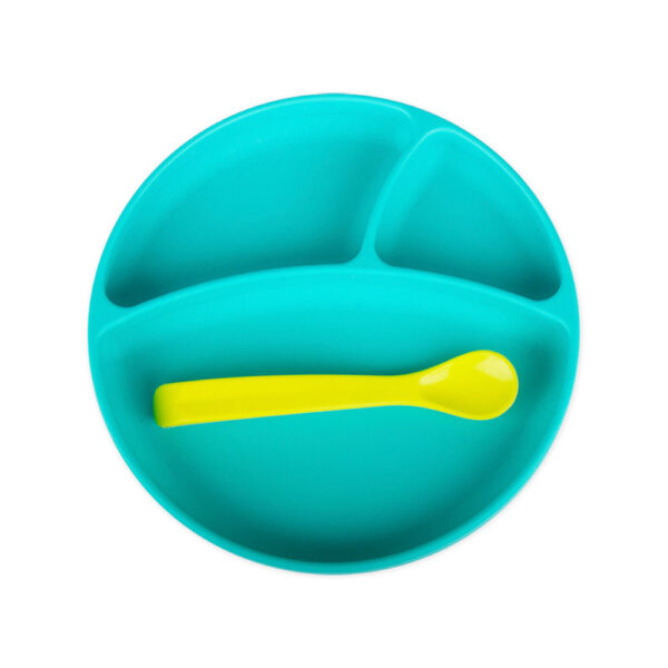 Πιάτο Σιλικόνης με Χωρίσματα Bbluv Miam Aqua