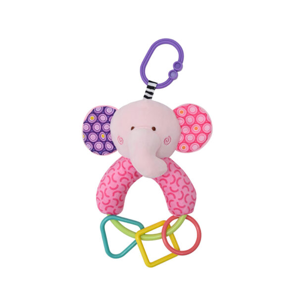 Κρεμαστό Παιχνίδι Lorelli Rattle Figures Elephant Pink 0m+