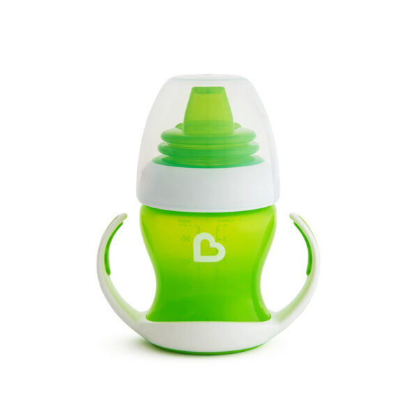 Εκπαιδευτικό Ποτηράκι Munchkin Gentle First Cup Green 118ml +4μηνών