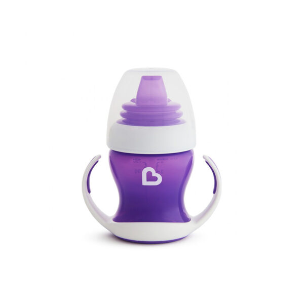 Εκπαιδευτικό Ποτηράκι Munchkin Gentle First Cup  Purple 118ml +4μηνών