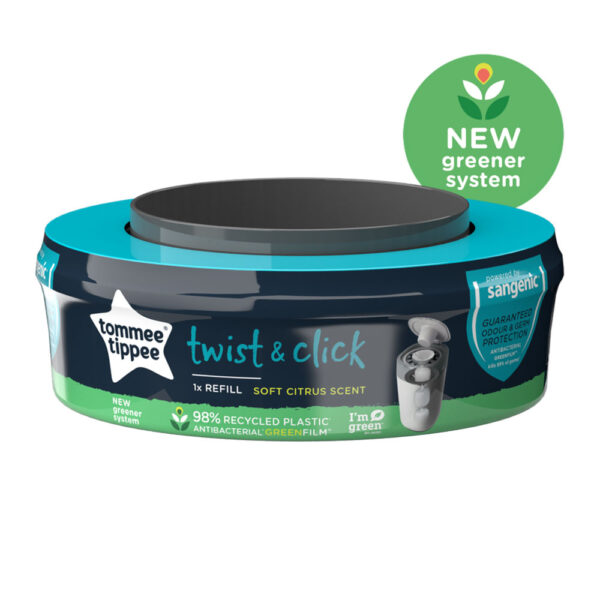 Ανταλλακτικές Κασσέτες για Κάδο Απόρριψης Πάνας Tommee Tippee Twist & Click  1τεμ.