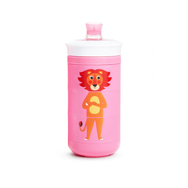 Εκπαιδευτικό Παγούρι Munchkin Twisty Sippy Animal Pink 266ml 18m+