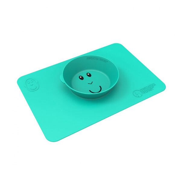 Μπωλ Φαγητού Matchstick Monkey Antislip Green