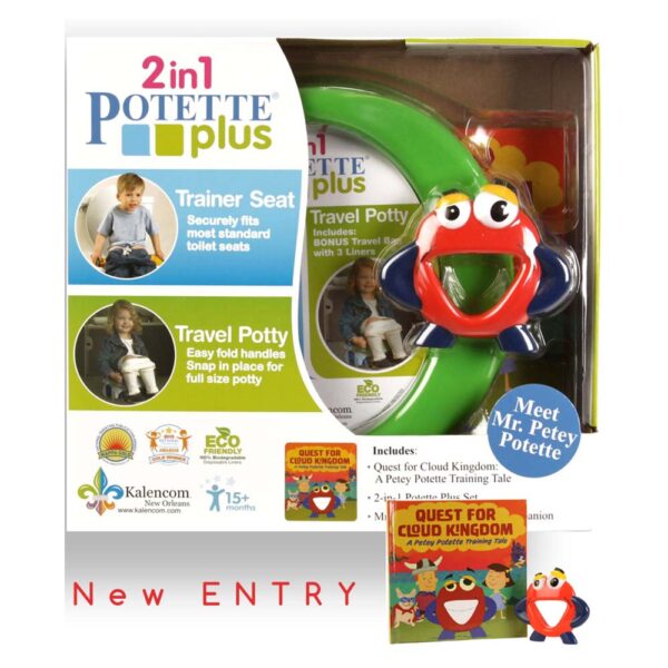 Potette Plus 2 σε 1 Γιο Γιο Ταξιδίου και Κάθισμα Τουαλέτας Ο Κύριος Πίτι
