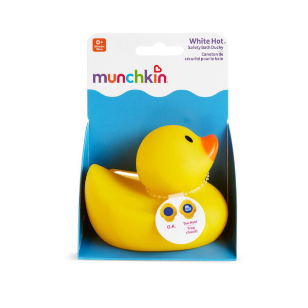 Παπάκι Μπάνιου Munchkin με Ενδειξη Θερμοκρασίας