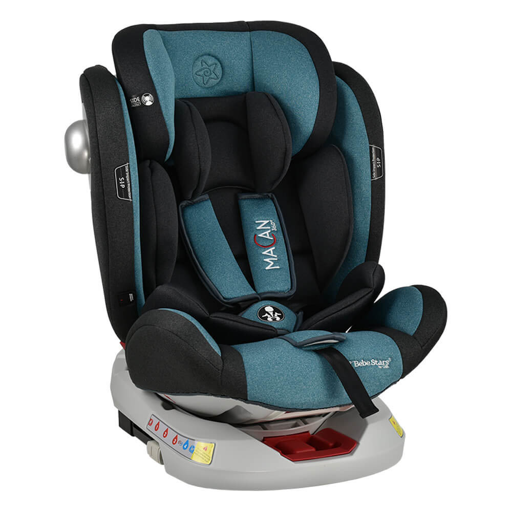 Κάθισμα Αυτοκινήτου Bebe Stars Macan Isofix 360 Petrol 0-36kg | Mother Baby