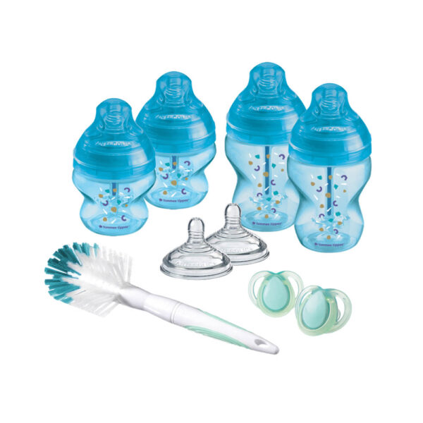 Σετ Δώρου Tommee Tippee Starter Kit Anti Colic Blue 9τεμ. 0m+