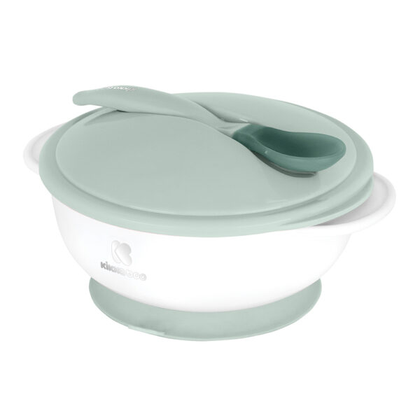 Kikkaboo Δοχείο Φγαητού με Κουτάλι Ανίχνευσης Θερμότητας  Mint