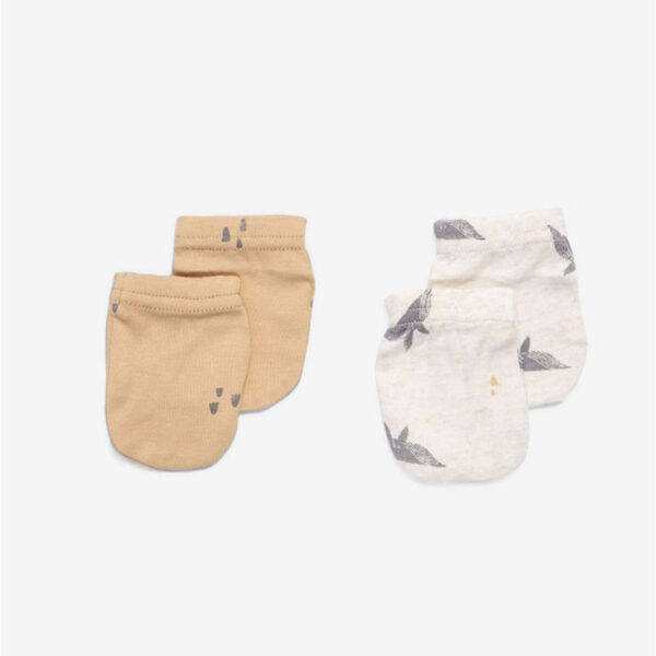 Minene Γαντάκια Νεογέννητου Whale/ Ocher