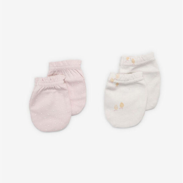 Minene Γαντάκια Νεογέννητου Pink/ Lemon