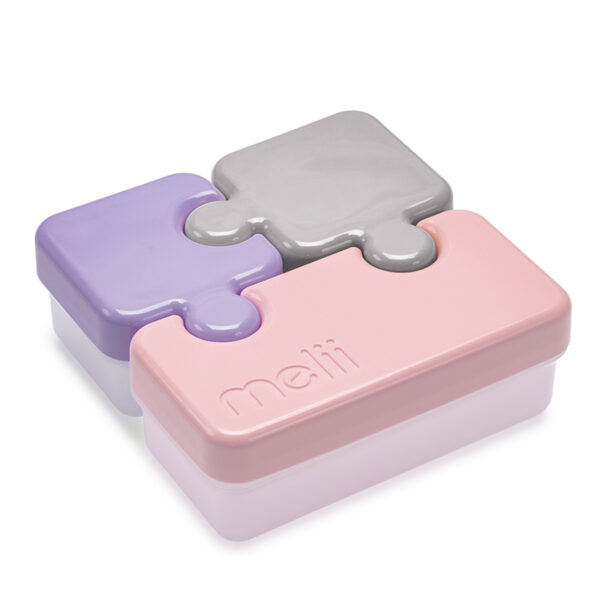 Δοχείο Φαγητού Melii Puzzle New Purple
