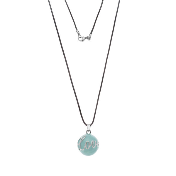 Μενταγιόν Εγκυμοσύνης Senza Babybell Love Turquoise