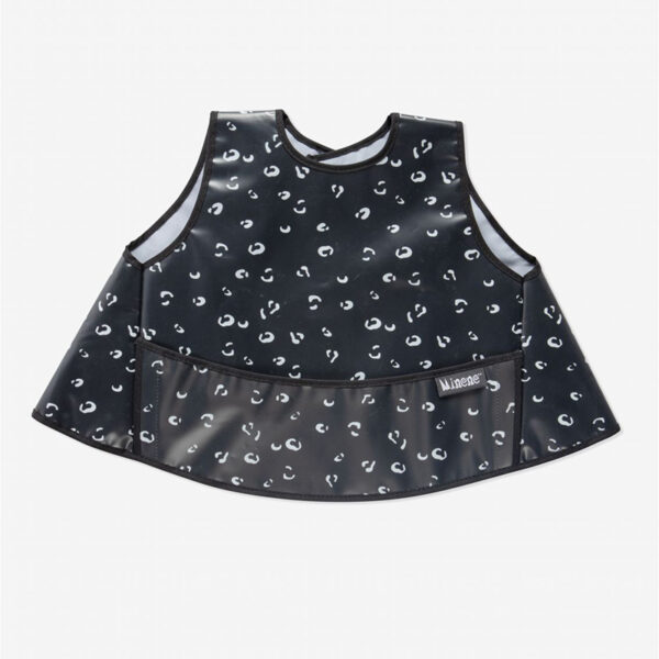 Minene Σαλιάρα Ποδιά Φαγητού Αδιάβροχη Graphite