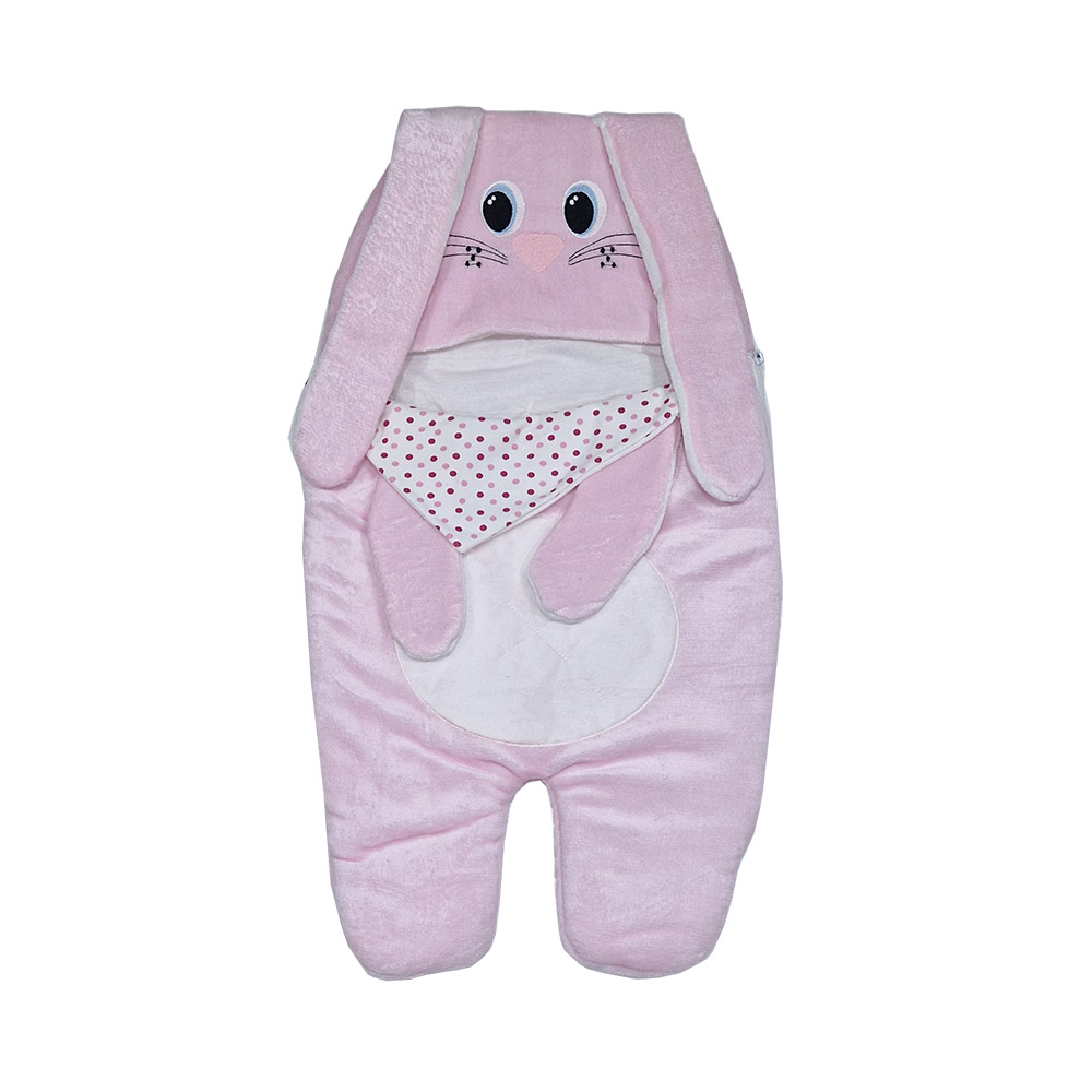 Υπνόσακος Μωρού Βελουτέ Motherbaby Bebesik Bunny Pink 0-6m | Mother Baby
