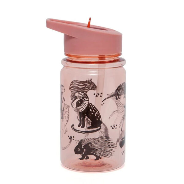 Παγούρι Νερού Petit Monkey Black Animals Desert Rose 400ml
