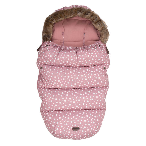 Χειμερινός Ποδόσακος Καροτσιού FreeOn Polar Pink Dots