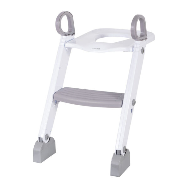 Κάθισμα Τουαλέτας με Σκάλα FreeOn White Grey