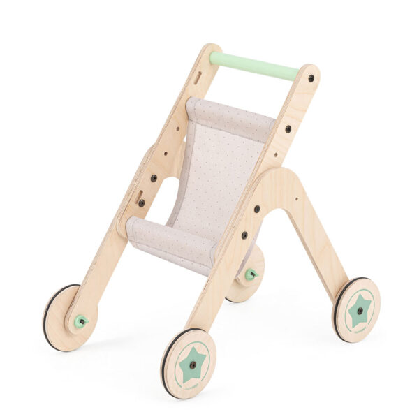 Ξύλινη Περπατούρα Τραπεζάκι Δραστηριοτήτων Mamatoyz Trio Stroller 6m+