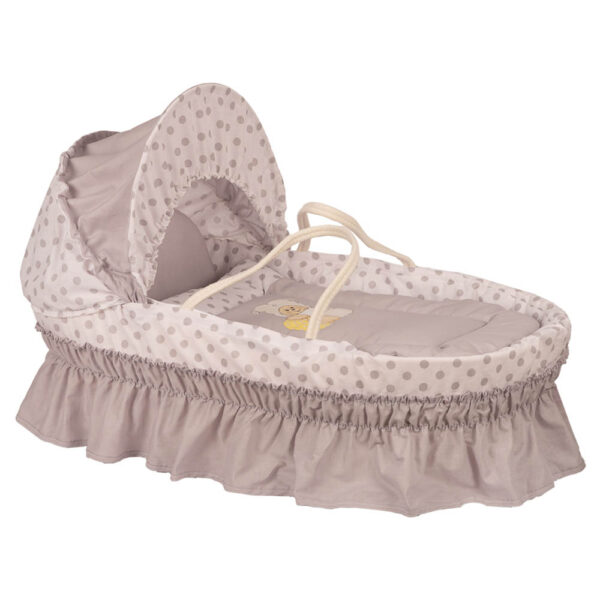 Καλαθούνα Motherbaby Αρλεκίνος Γκρι 0-6 μηνών