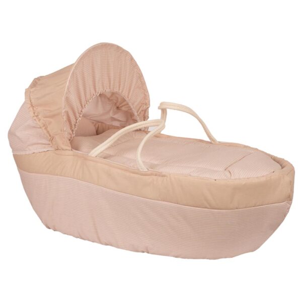Καλαθούνα Motherbaby Μπεζ Ριγέ Balloon 0-6 μηνών