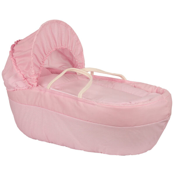 Καλαθούνα Motherbaby Ροζ Ριγέ Balloon 0-6 μηνών