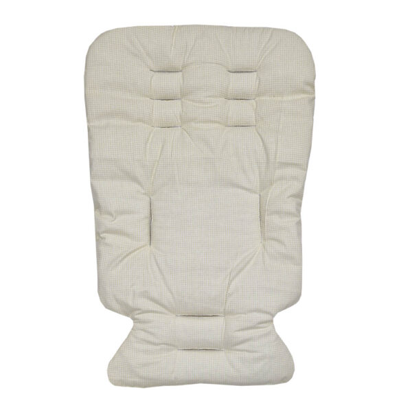 Κάλυμμα Καροτσιού και Καθ.Αυτοκινήτου Motherbaby Κίτρινο Καρώ 2πλής Όψης