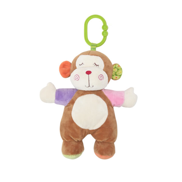 Κρεμαστό Παιχνίδι Lorelli Plush Toy Monkey Beige 0m+