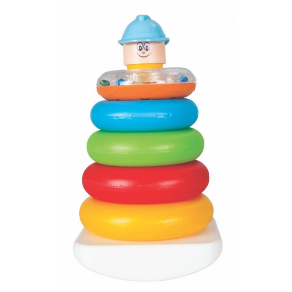 Εκπαιδευτικό Παιχνίδι με Κρίκους Pilsan 03267 Funny Circles 12m+