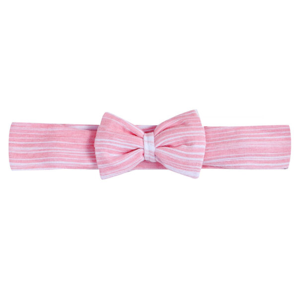 Κορδέλα Μαλλιών Motherbaby Pink Stripes