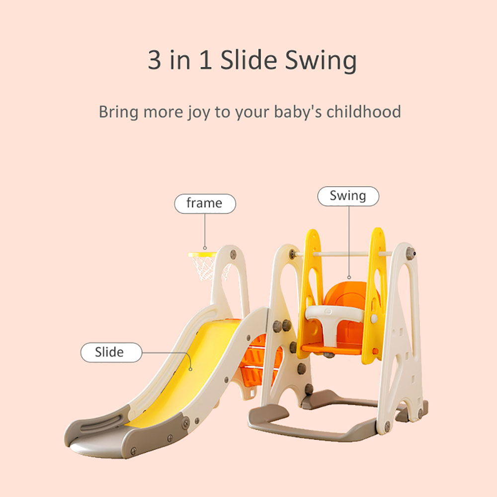 Παιδική Χαρά με Τσουλήθρα, Κούνια και Μπασκέτα Motherbaby Slide & Swing  12m+ | Mother Baby